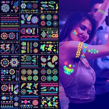 Adesivi Tatuaggi Temporanei UV