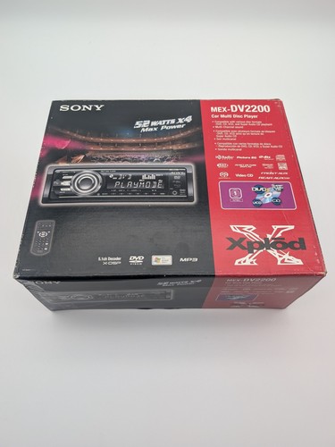 Nos sony mex dv2200 dvd - nos, cd