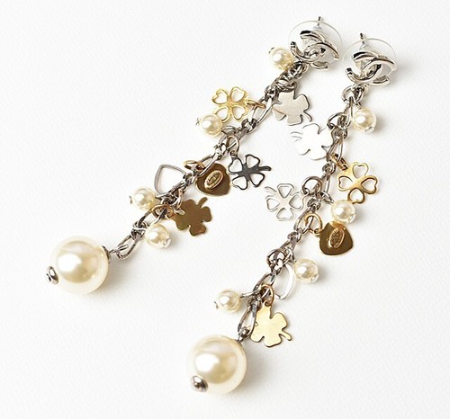 Orecchini chanel autentici - orecchini,