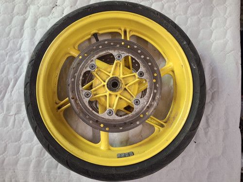 Jante roue avant complete - roue,