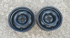 Coppia Cerchi in Ferro R15  4x108 Citroen / Peugeot