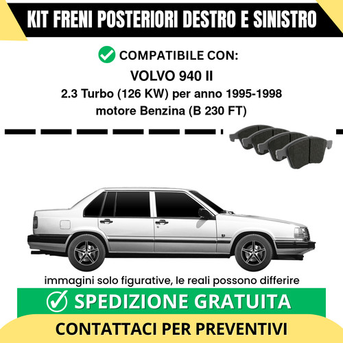 Pastiglie freno posteriori - freno,