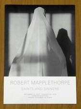 ROBERT MAPPLETHORPE @ SEAN KELLY NY 2013 - ART EXHIBITION ANNOUNCEMENT CARD