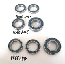 CUSCINETTO A SFERA OEM IN ACCIAIO PREMIUM MADFIBER RUOTA ANTERIORE, POSTERIORE E MOZZO LIBERO 