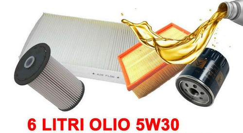 Kit filtri tagliando olio - kit, 4