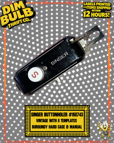 Singer buttonholer 160743 - buttonholer,
