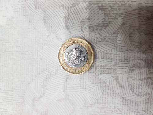 Moneta rara one pound sterlina - moneta,