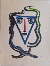 Pittura Olio Astratto. Quadro