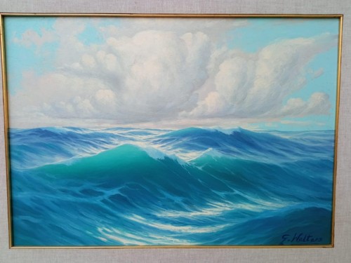 Quadro mareggiata guglielmo - quadro,