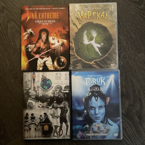 Cirque soleil 4 dvd - du, dvd/