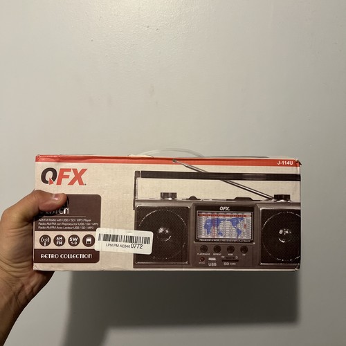 Radio qfx modello - radio, am/fm/sw.