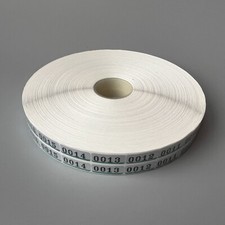 (1 x 5000 paia/lotto)Etichette assegni gemelli n. 0001-5000 per negativo Noritsu e Fuji