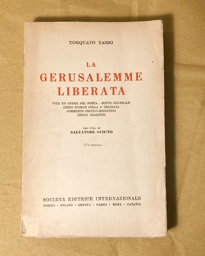 Torquato tasso gerusalemme - tasso,