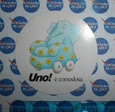 ADESIVO VINTAGE AUTOCOLLANT STICKER AUTO MOTO TUNING FIAT UNO! È COMODOSA