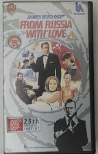 PRL) VIDEOCASSETTA VHS CASSETTE FROM RUSSIA WITH LOVE JAMES BOND 007 LTD      