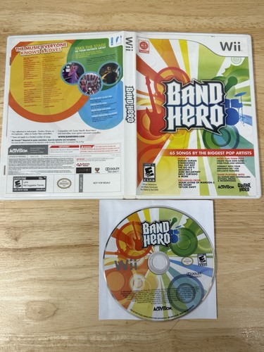 Band hero - (nintendo, wii,