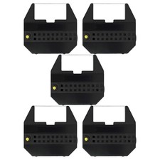 5 Rubans encreur pour Olivetti ETC 66 CT 606 SP ETC 65 ET 55 ET 1200, noir