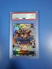One Piece - Marshall.D.Teach OP09-093 - Manga Alt Art - English - PSA 10 GemMint