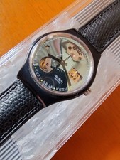 Swatch Automatic Black Motion