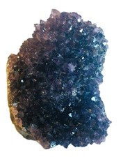 MINERALE AMETISTA URUGUAY NATURALE COLLEZIONE su BASAMENTO-cod. 45-Legg. Descr.