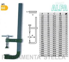 STRETTOIO MARCA ALFA MORSETTO