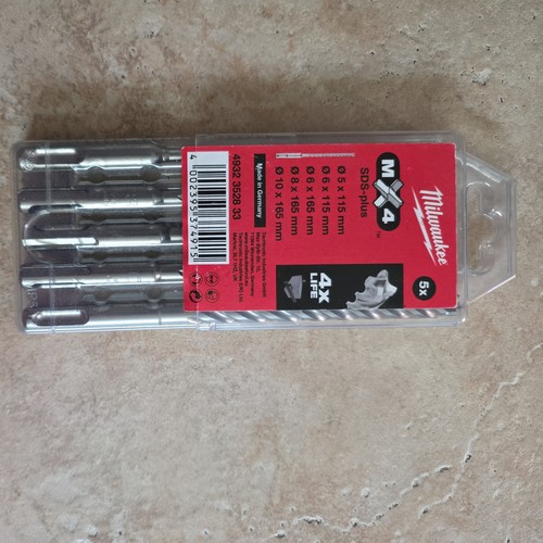 Milwaukee sds plus mx4 - milwaukee, set