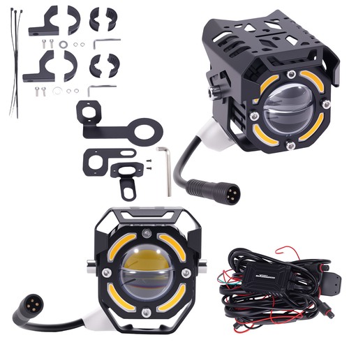 Feu additionnel moto 80w - additionnel,