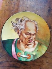 ANTICO PIATTO CERAMICA ACHILLE