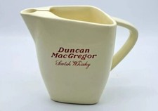 DUNCAN MACGREGOR SCOTCH WHISKY-WADE ENGLAND-BROCCA JUG KRUG CERAMICA-VINTAGE 