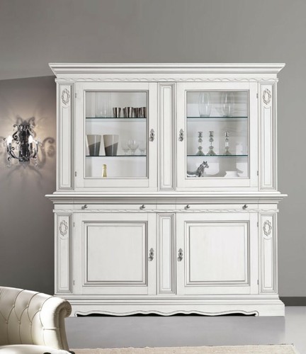 Cristalliera credenza madia - cristalliera,