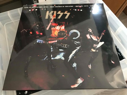 Kiss davenport 1975 vinyl - kiss,