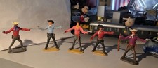 CHERILEA TOYS 5 SOLDATINI COWBOY NORDISTA INDIANI SUDISTI SWOPPET 