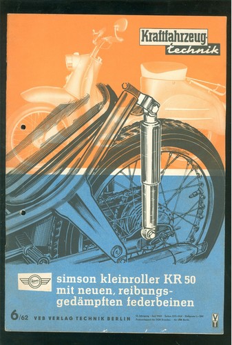 Kft simson kleinroller 50 - kft,