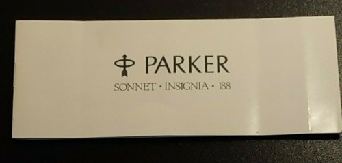 Parker garanzia libretto - parker, /