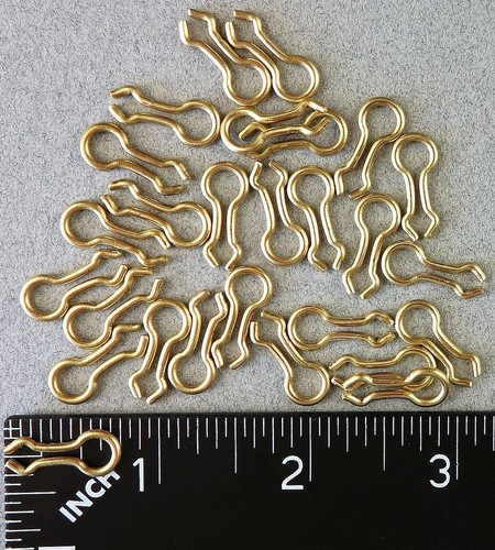 Occhi affondatore ottone - in,
