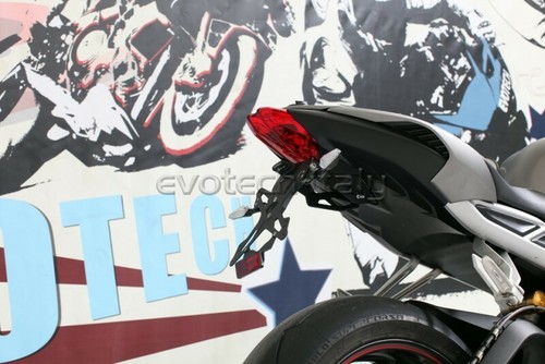 Evotech kit portatarga triumph - kit,