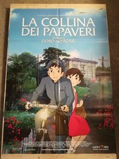 COLLINA PAPAVERI Manifesto Film 2F Poster Originale GHIBLI MIYAZAKI Japan Anime