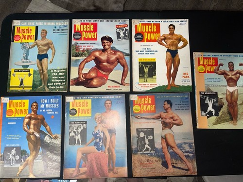 Muscle power magazine set 7 - set,