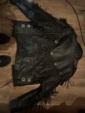 Giacca vintage in pelle da