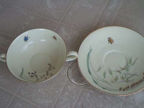 Antico piatto piattino - antico, tazza