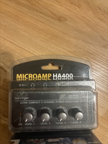 Microamp ha400 behringer - microamp,