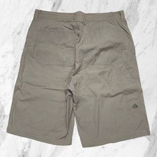 NIKE ACG Vintage Pantaloncini Bermuda Shorts Uomo Beige Cachi Tasche Cargo Tg M