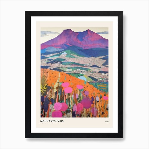 Monte vesuvio italia - vesuvio, poster