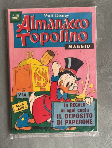 Almanacco topolino albi - topolino, d'oro