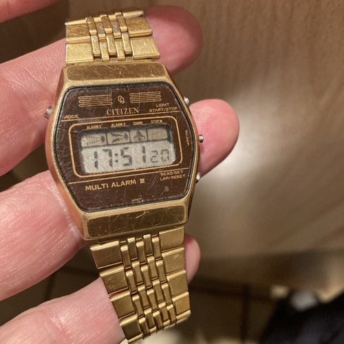 Citizen lcd vintage sveglia - citizen,