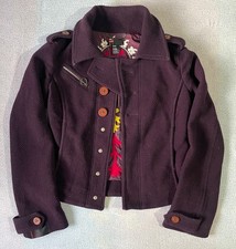 Rare diesel italy wool jacket - wool,