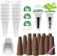Kit 50 Pezzi Cialde Semi per Aerogarden, 50 Spugne Coltivazione, Giardino Idroponico