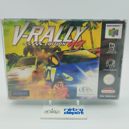 Rally edition nintendo - v-rally,