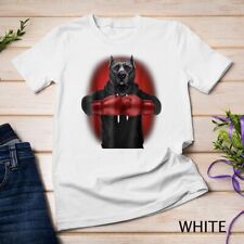 T-Shirt, Boxe Nero Pit Bull Cane, Arti Marziali Guerriero Unisex T-shirt