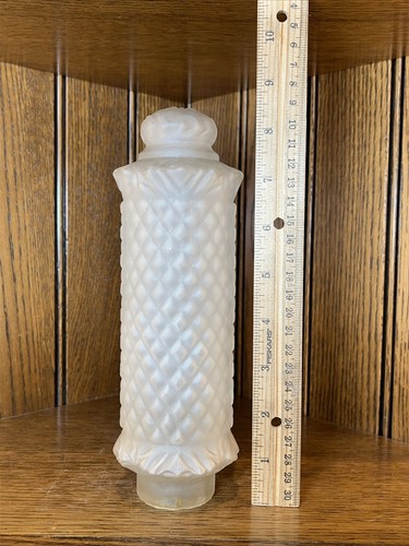 Antique art deco glass ship - art,